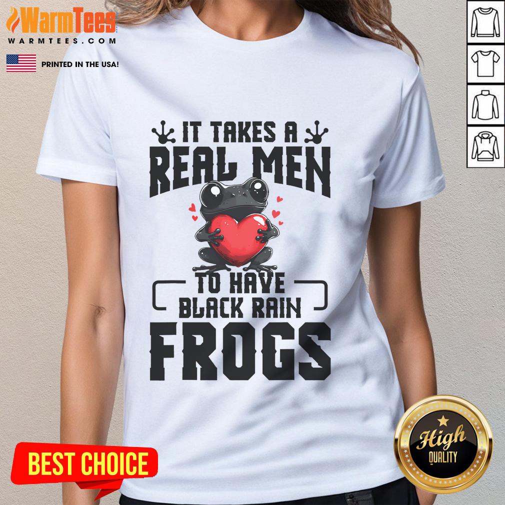 Cute Black Rain Frog Enclosure Terrarium Dad Rain Frog T-Shirt - Image 3