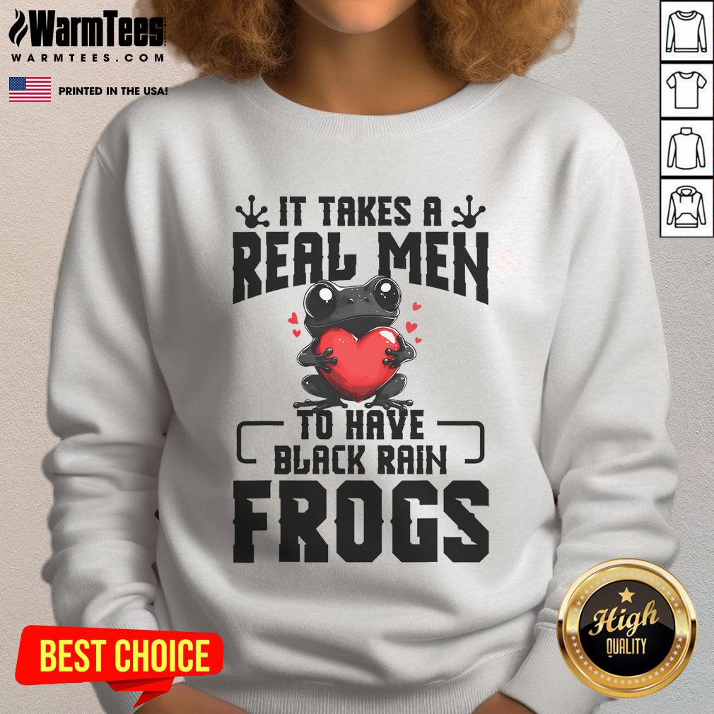 Cute Black Rain Frog Enclosure Terrarium Dad Rain Frog T-Shirt - Image 5