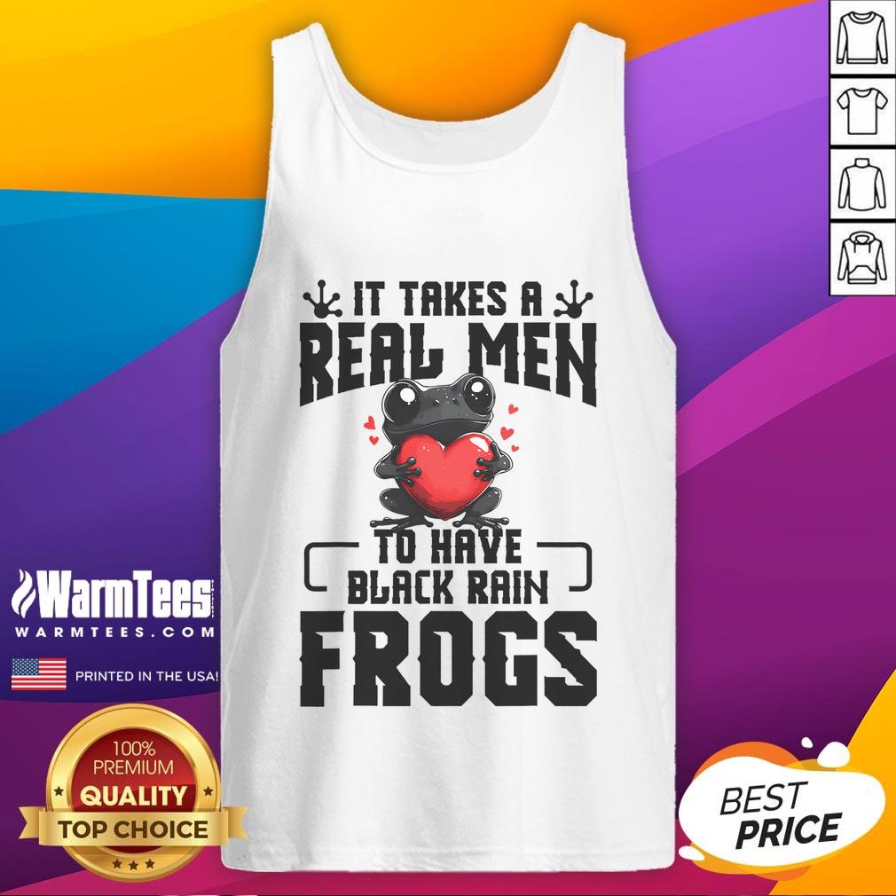 Cute Black Rain Frog Enclosure Terrarium Dad Rain Frog T-Shirt - Image 4