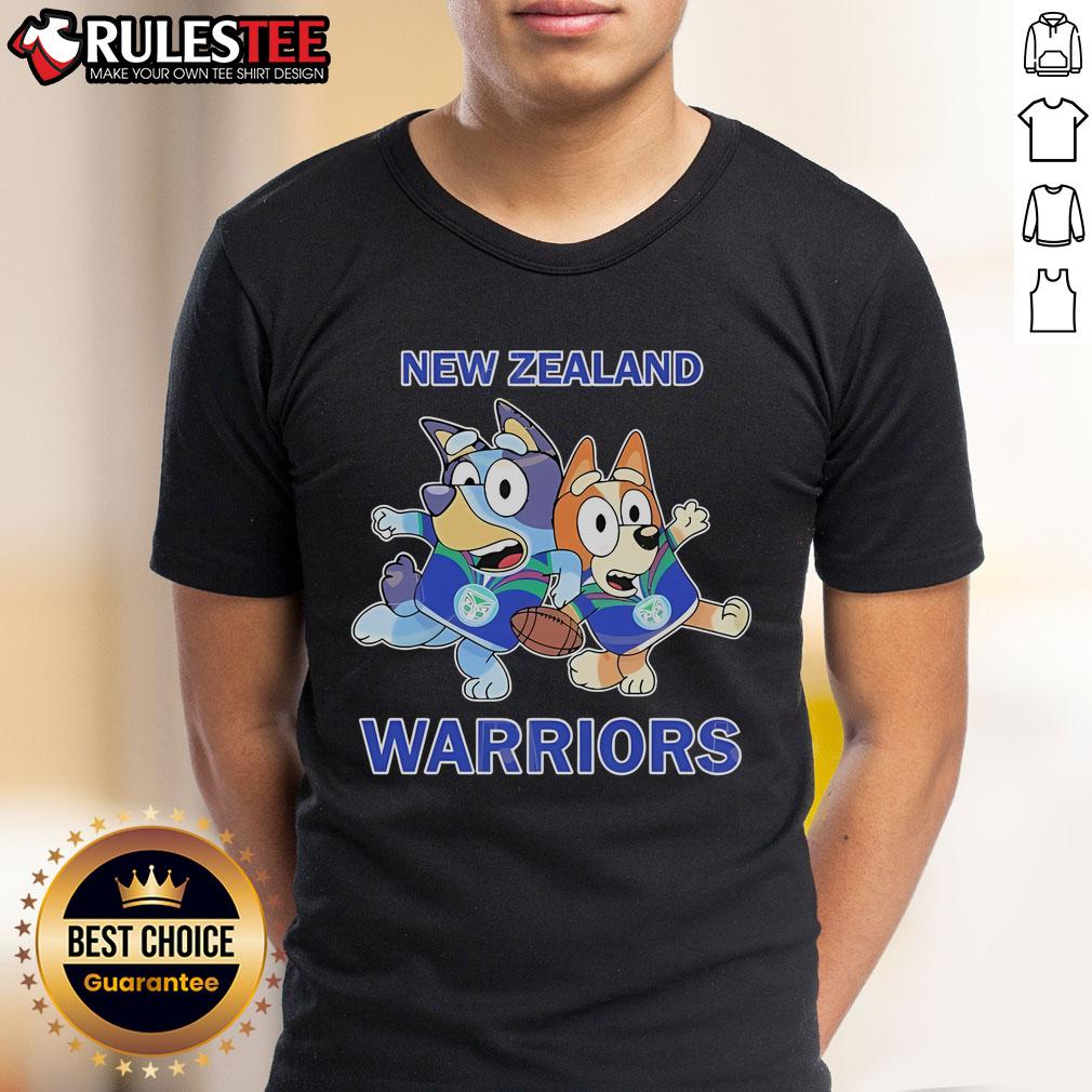 Cute Bluey X New Zealand Warriors T-Shirt