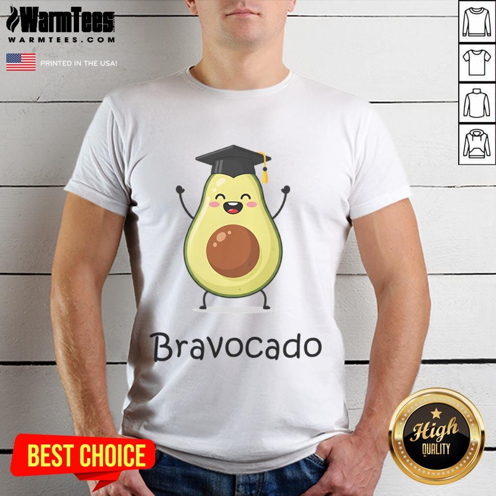 Cute Bravocado Avocado Celebrates Graduation T-Shirt