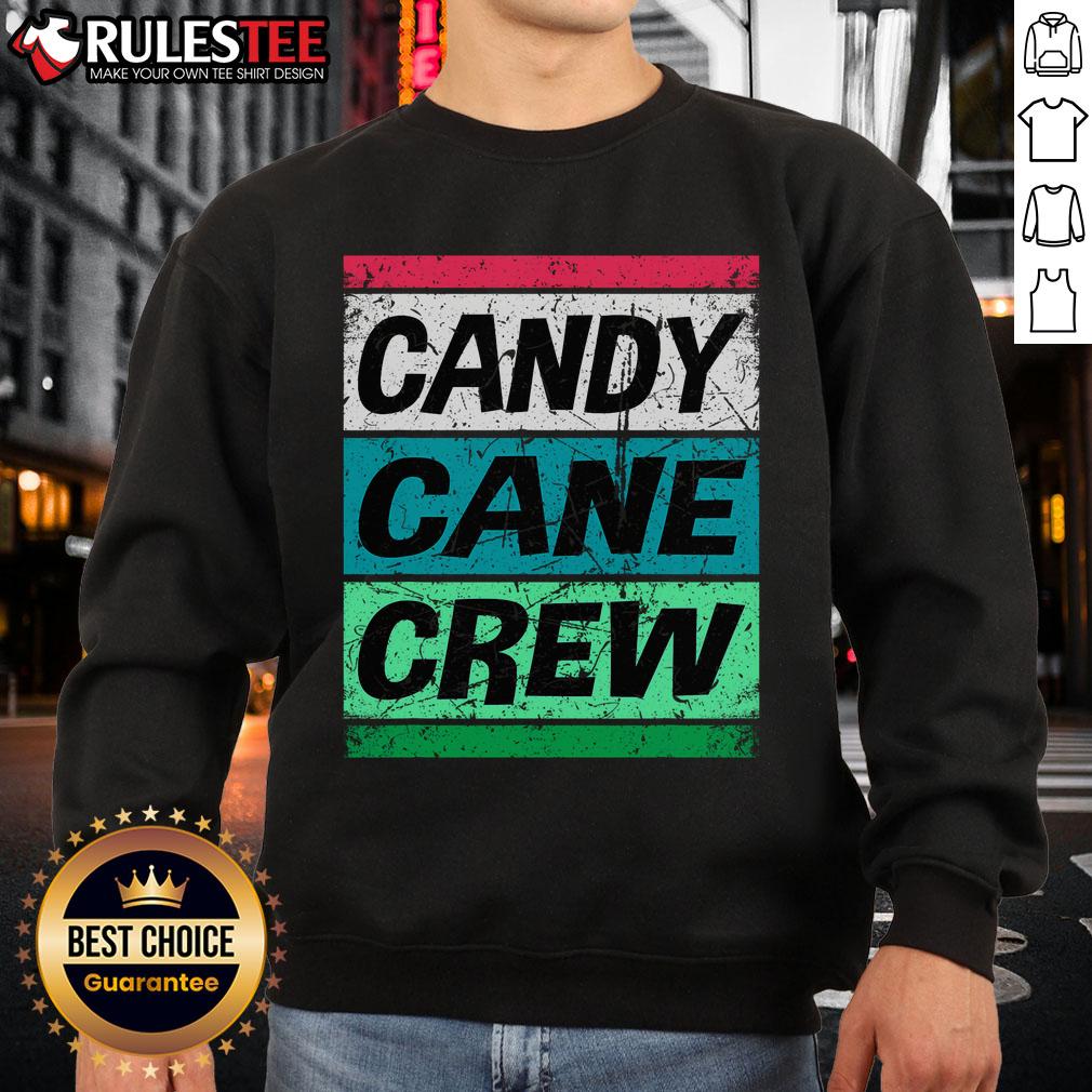 Cute Candy Cane Crew Christmas Xmas T-Shirt - Image 5