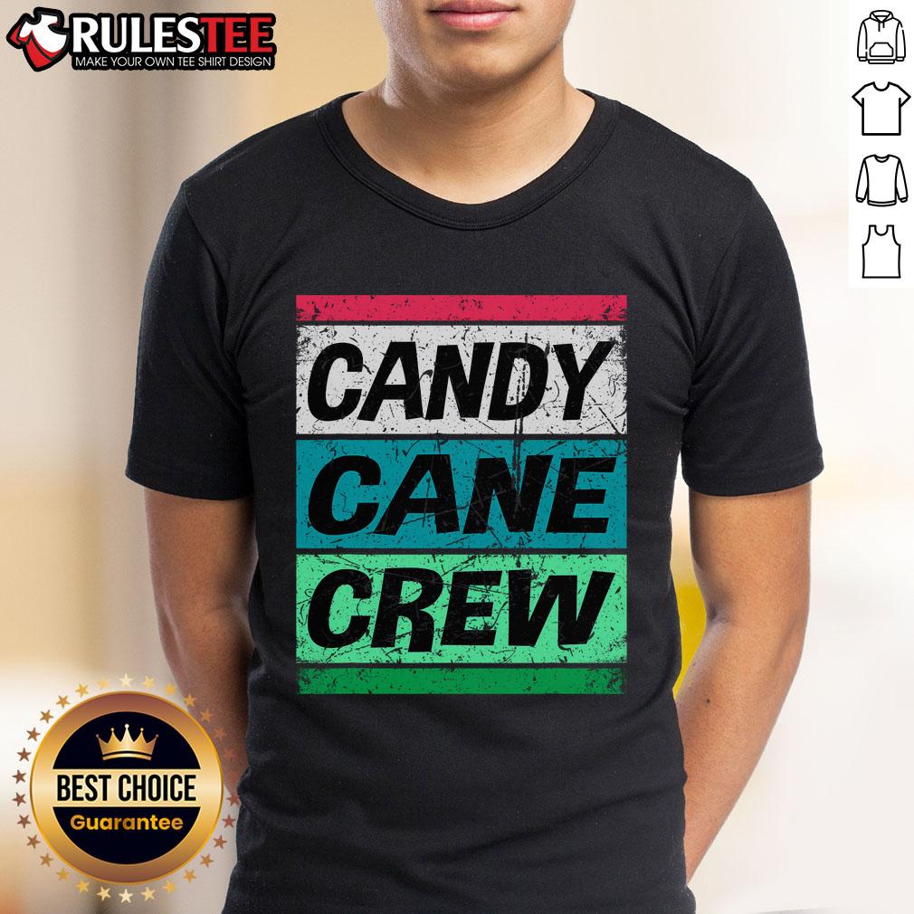 Cute Candy Cane Crew Christmas Xmas T-Shirt