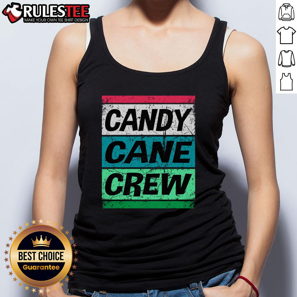 Cute Candy Cane Crew Christmas Xmas T-Shirt - Image 4