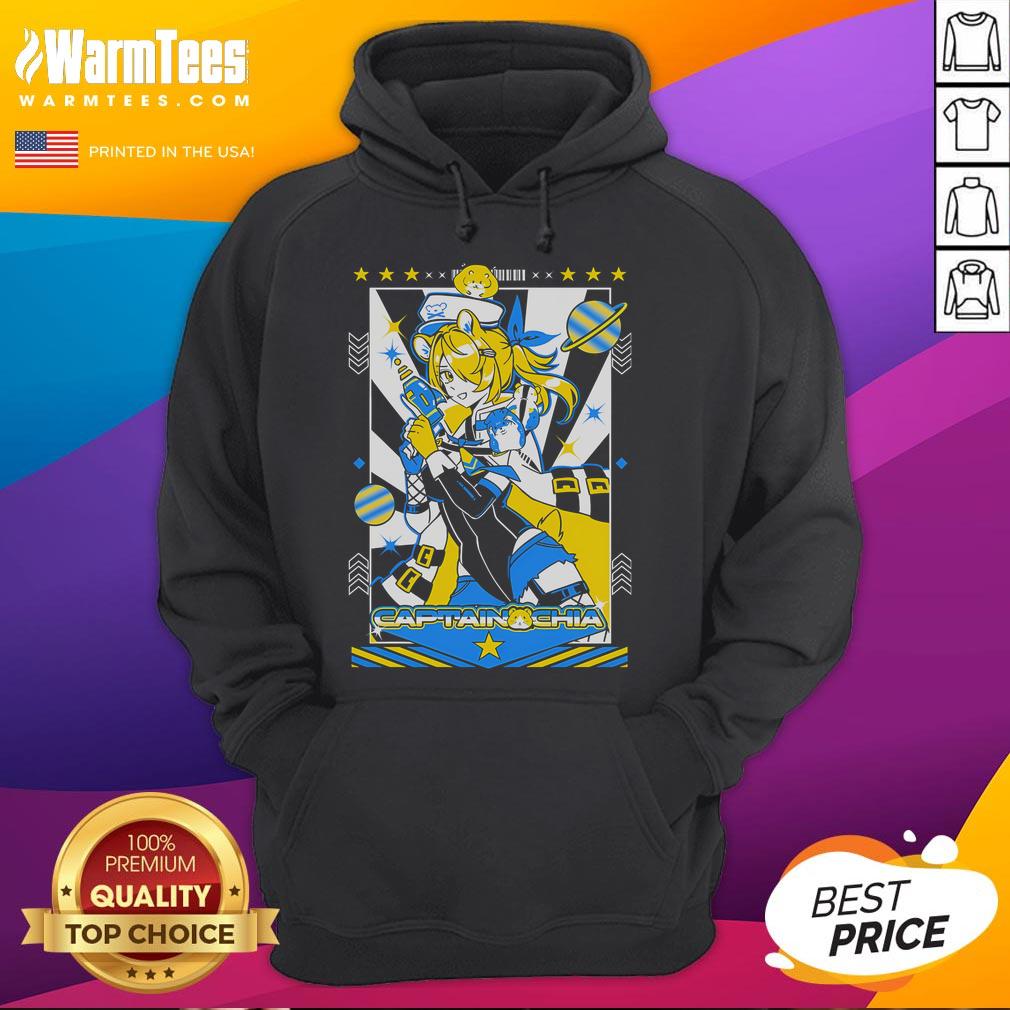Cute CaptainChia Pirate Ham Vtuber T-Shirt - Image 2