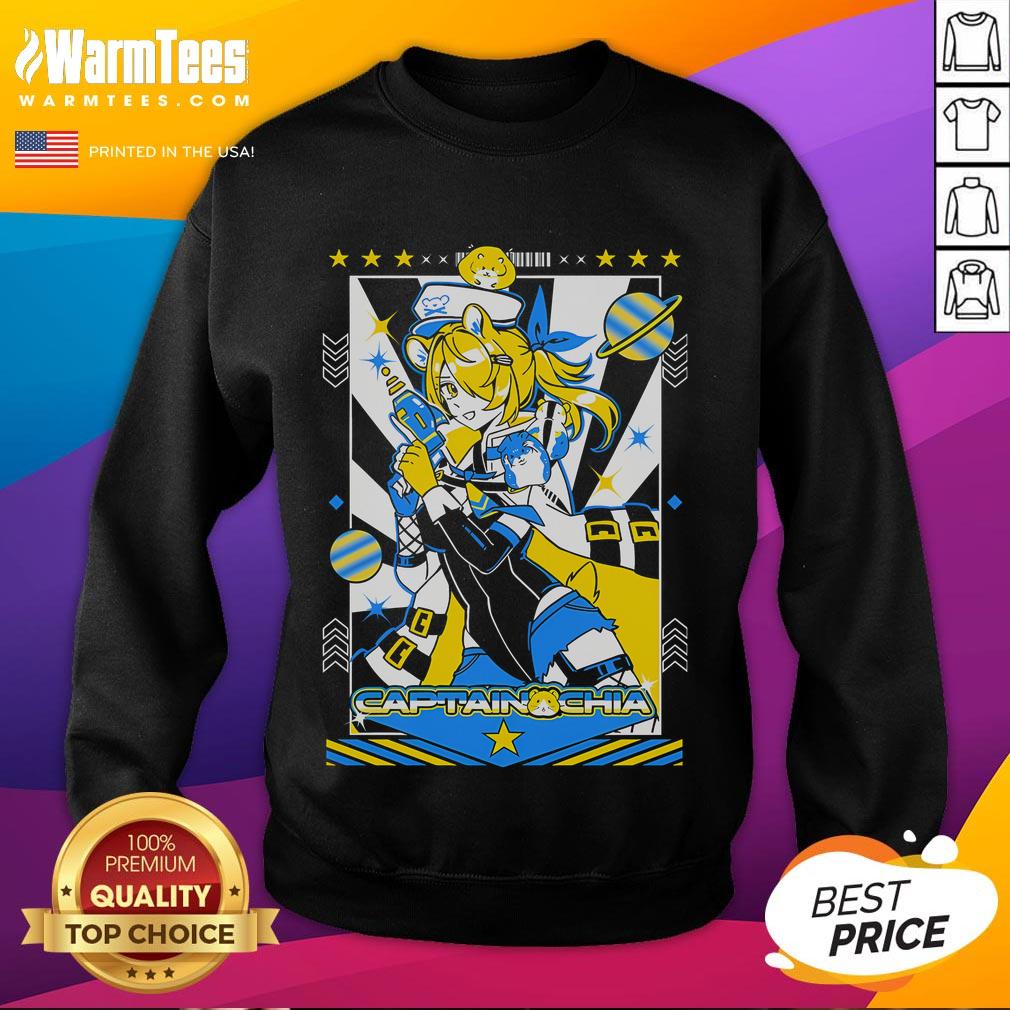 Cute CaptainChia Pirate Ham Vtuber T-Shirt - Image 5