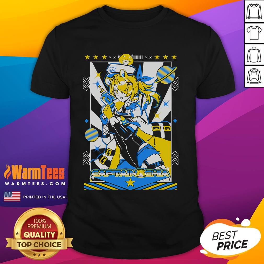 Cute CaptainChia Pirate Ham Vtuber T-Shirt