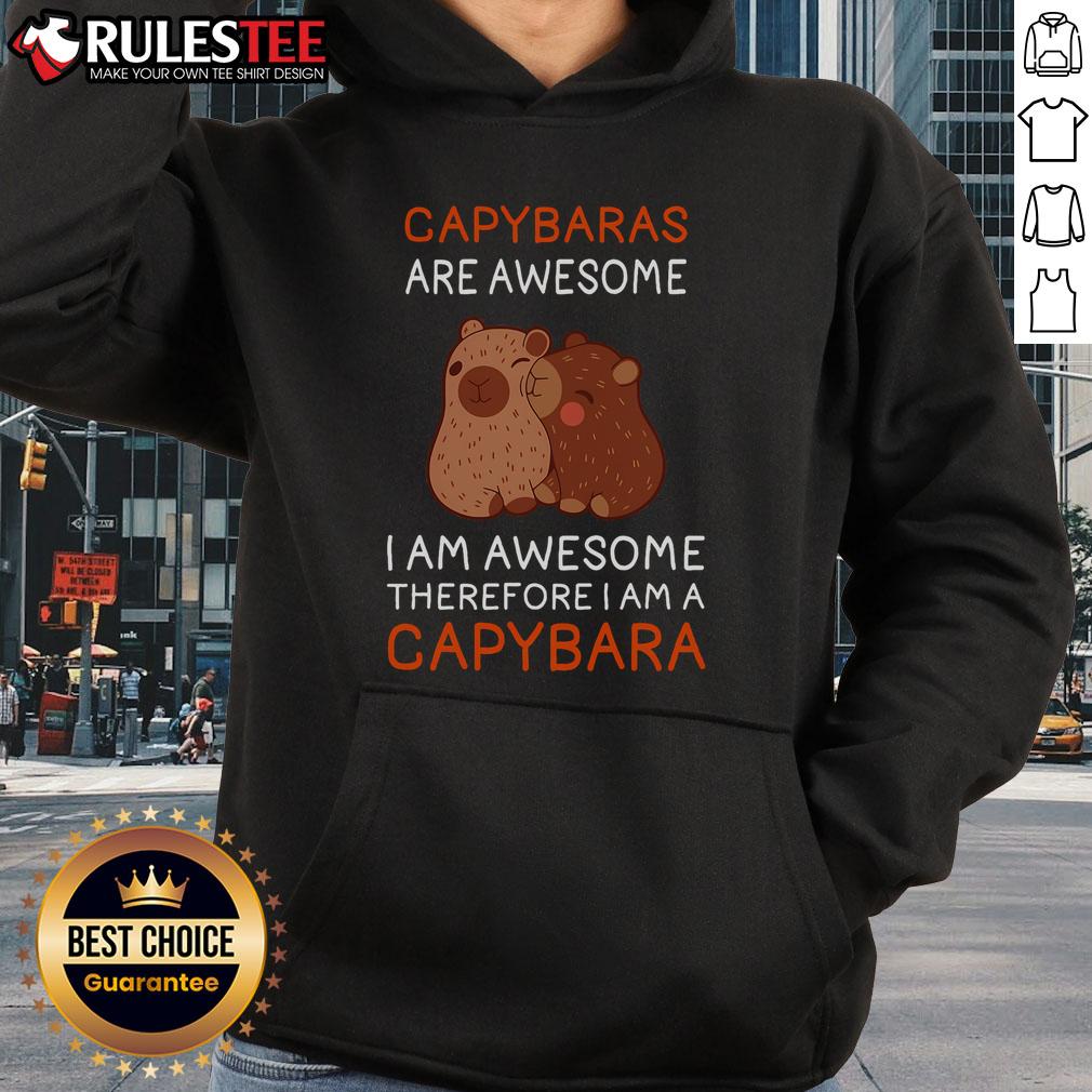 Cute Capybara Capybaras Are Awesome Capybara Lover T-Shirt - Image 2