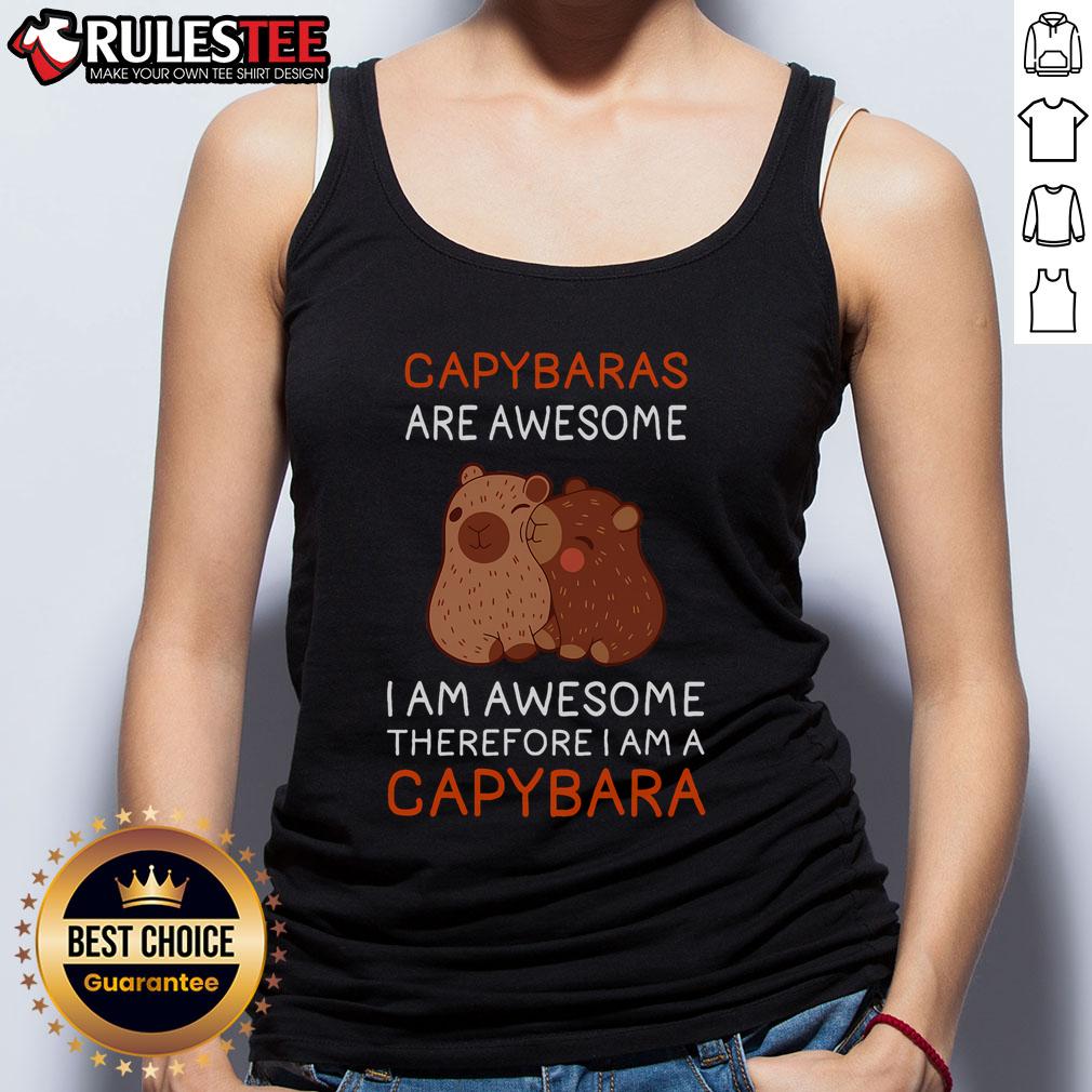 Cute Capybara Capybaras Are Awesome Capybara Lover T-Shirt - Image 4