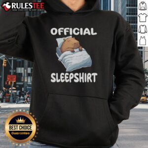 Alternative view of Cute Capybara Sleepshirt Pajamas Nightgown T-Shirt