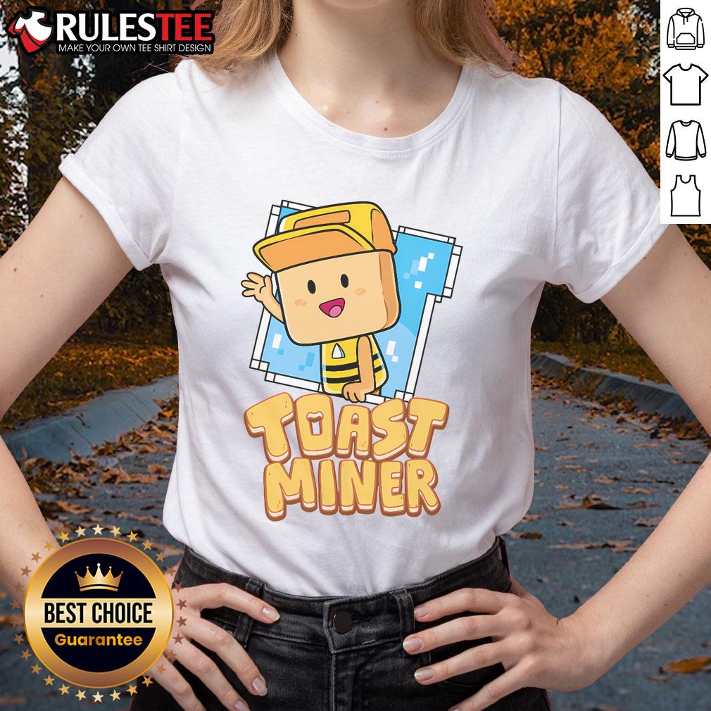 Cute Cash And Nico Toast Miner T-Shirt - Image 3