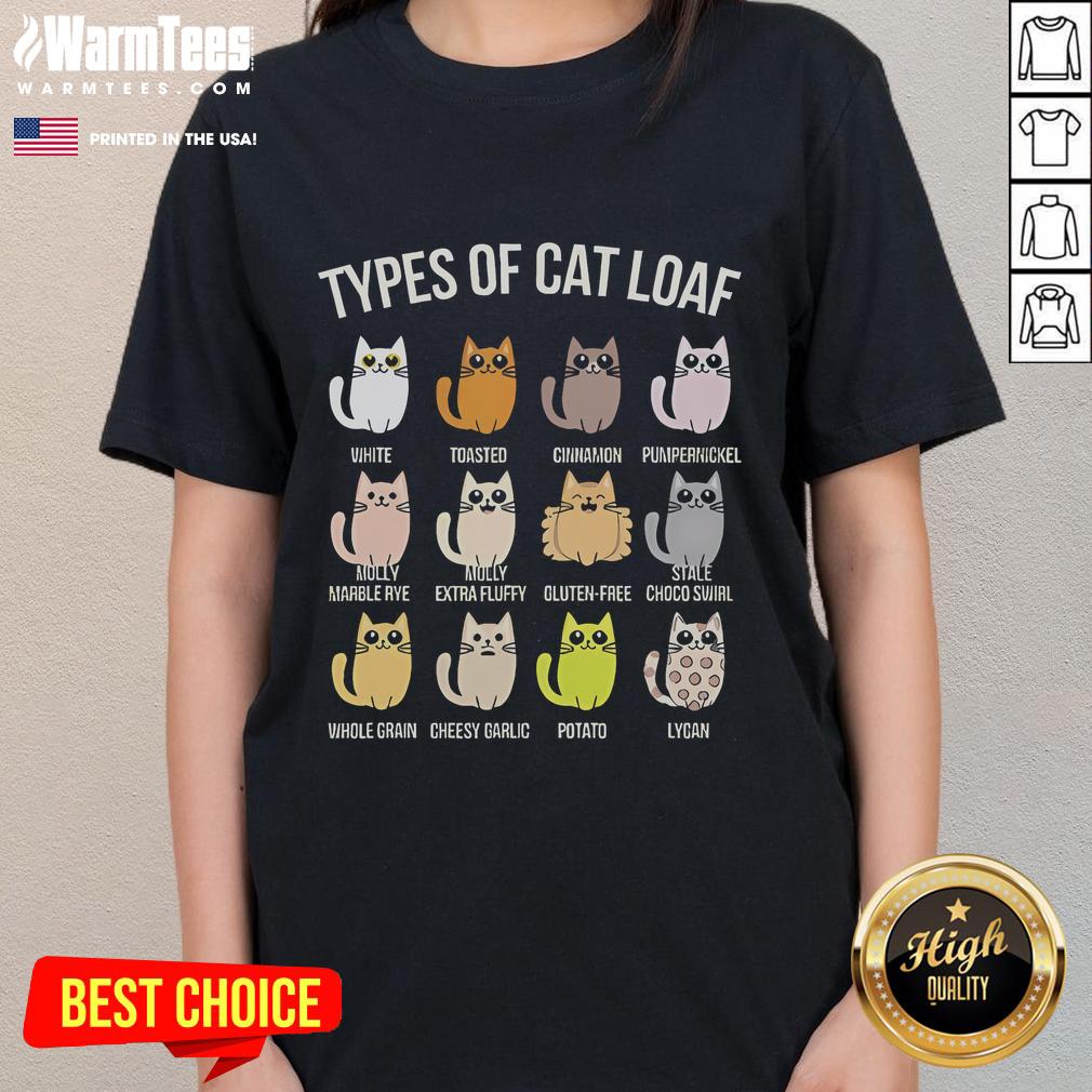 Cute Cat Types Kitten Decor Gift For Cat Lovers T-Shirt - Image 3