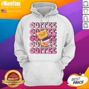 Alternative view of Cute Cat With Coffee T-Shirt