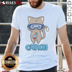 Cute Cation Cute Science Cat Pawsitive Elet Chemistry Teacher T-Shirt