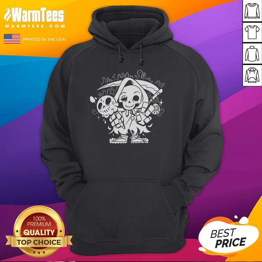 Cute Chill Reaper T-Shirt - Image 2