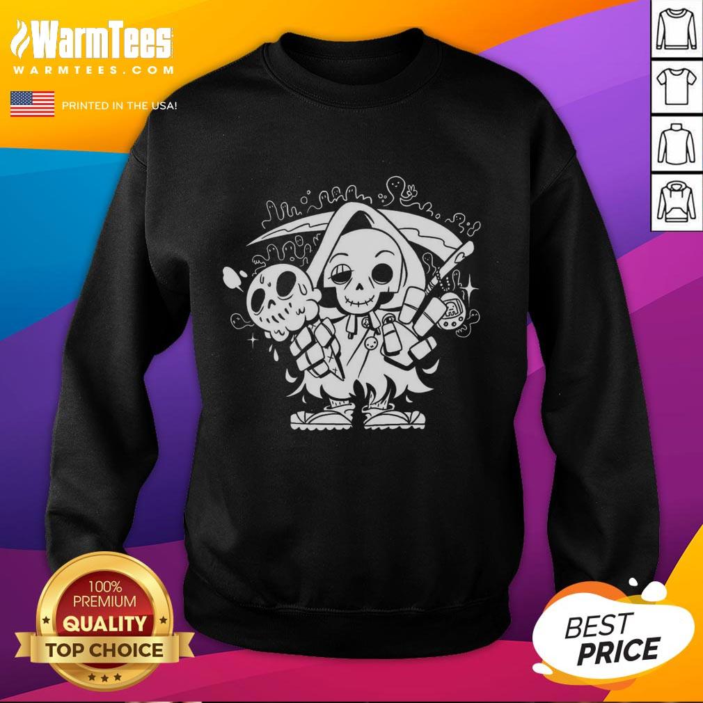 Cute Chill Reaper T-Shirt - Image 5