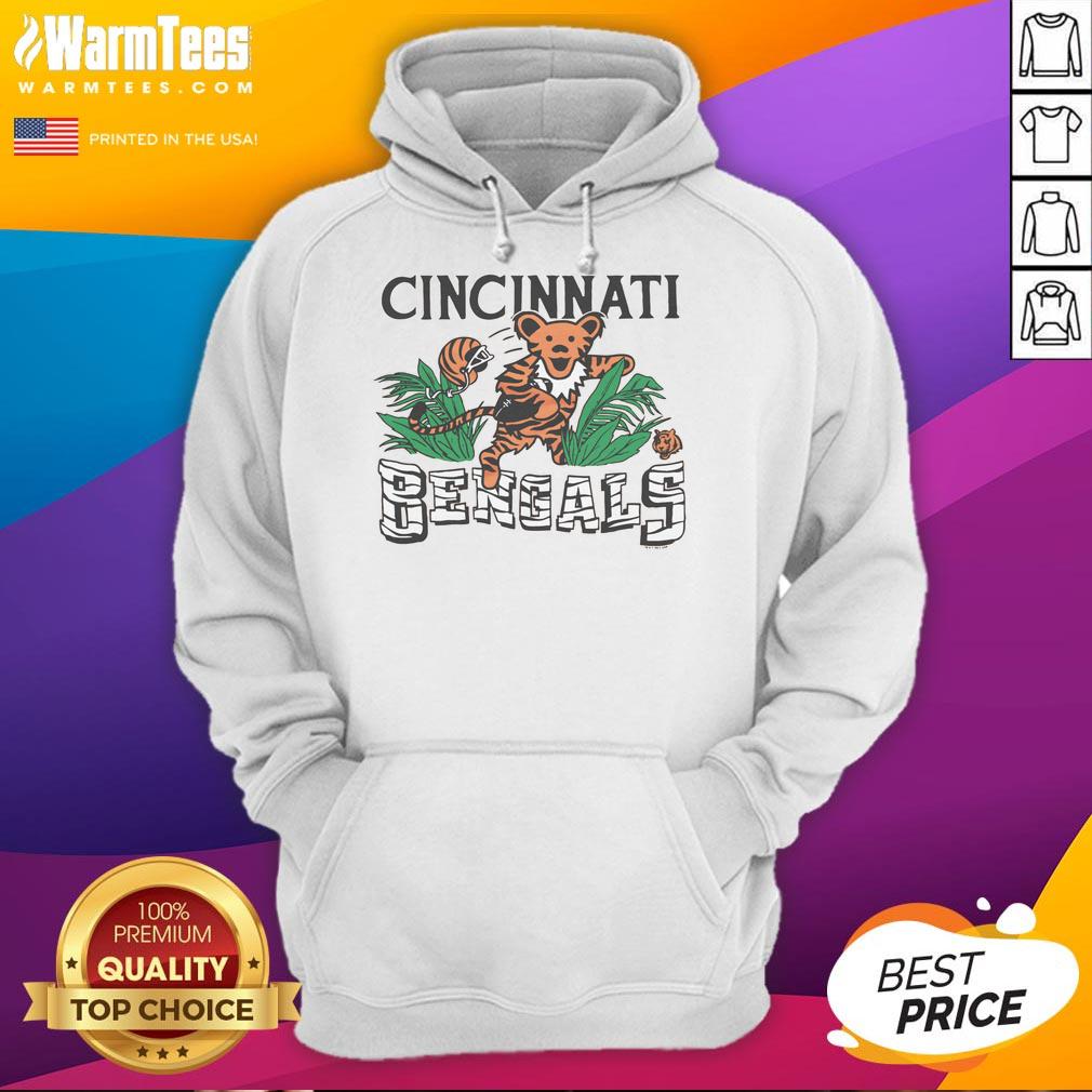 Cute Cincinnati Bengals Homage NFL x Grateful Dead T-Shirt - Image 2