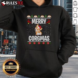 Alternative view of Cute Corgi Ugly Christmas Merry Corgmas Santa Corgi T-Shirt