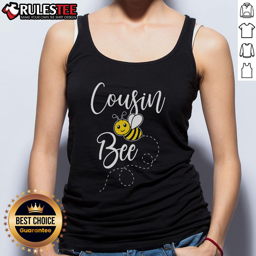 Cute Cousin Of The Bee Day Girl Hive Family Matching Birthday T-Shirt - Image 4