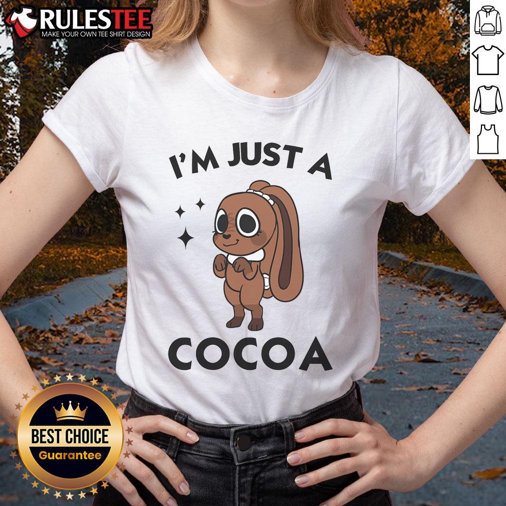 Cute Dandy's World Easter Cocoa The Chocolate Easter Bunny T-Shirt - Image 3