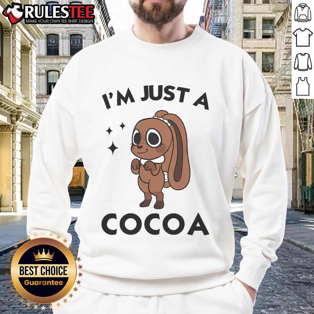 Cute Dandy's World Easter Cocoa The Chocolate Easter Bunny T-Shirt - Image 5