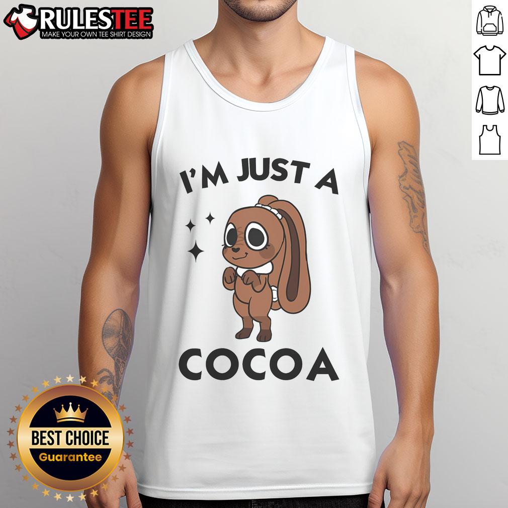 Cute Dandy's World Easter Cocoa The Chocolate Easter Bunny T-Shirt - Image 4