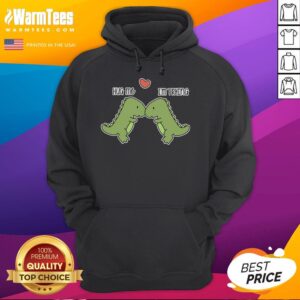 Alternative view of Cute Dinosaur Hug Me I'm Trying Funny T-Shirt