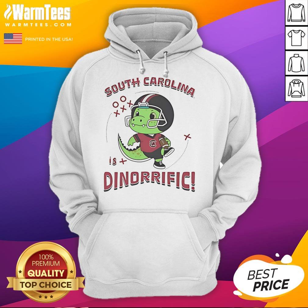 Cute Dinosaur South Carolina Gamecocks Dino-Riffic T-Shirt - Image 2