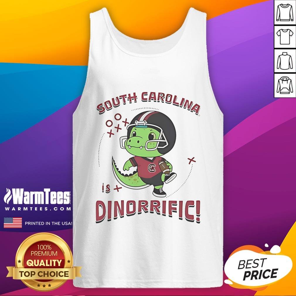 Cute Dinosaur South Carolina Gamecocks Dino-Riffic T-Shirt - Image 4