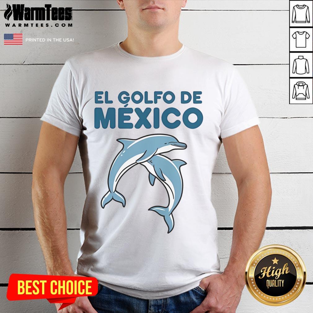 Cute Dolphin El Golfo De México Gulf Of Mexico T-Shirt