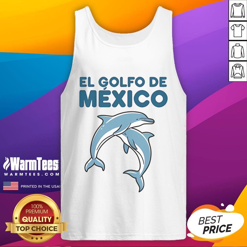 Cute Dolphin El Golfo De México Gulf Of Mexico T-Shirt - Image 4