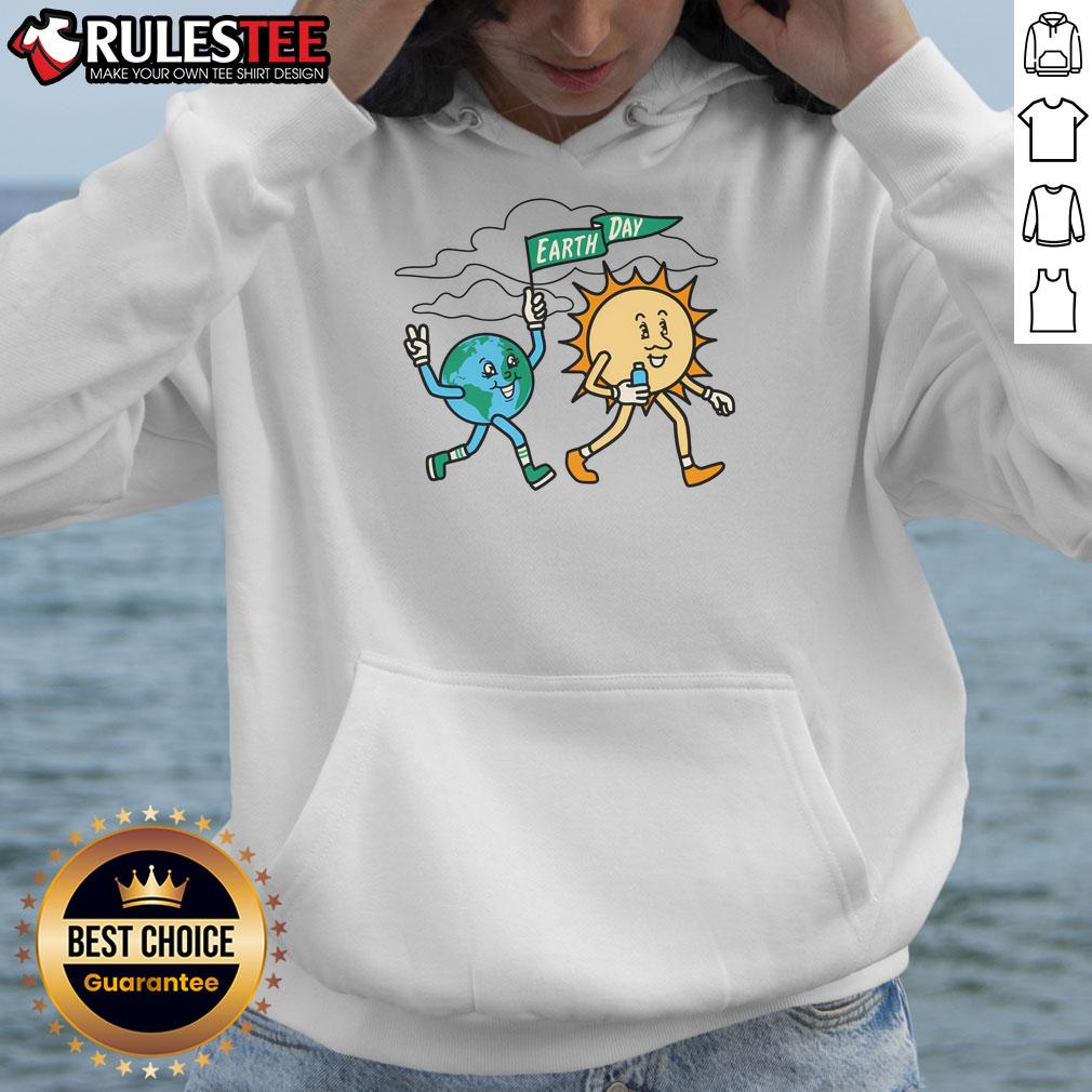 Cute Earth Day Flag T-Shirt - Image 2