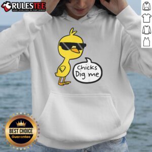 Alternative view of Cute Easter Chicks Dig Me Happy Easter Yellow Chick T-Shirt