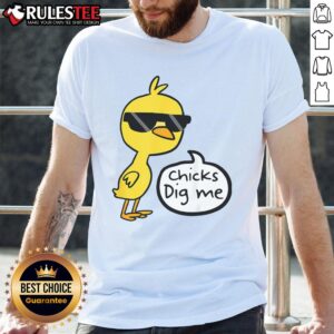 Cute Easter Chicks Dig Me Happy Easter Yellow Chick T-Shirt
