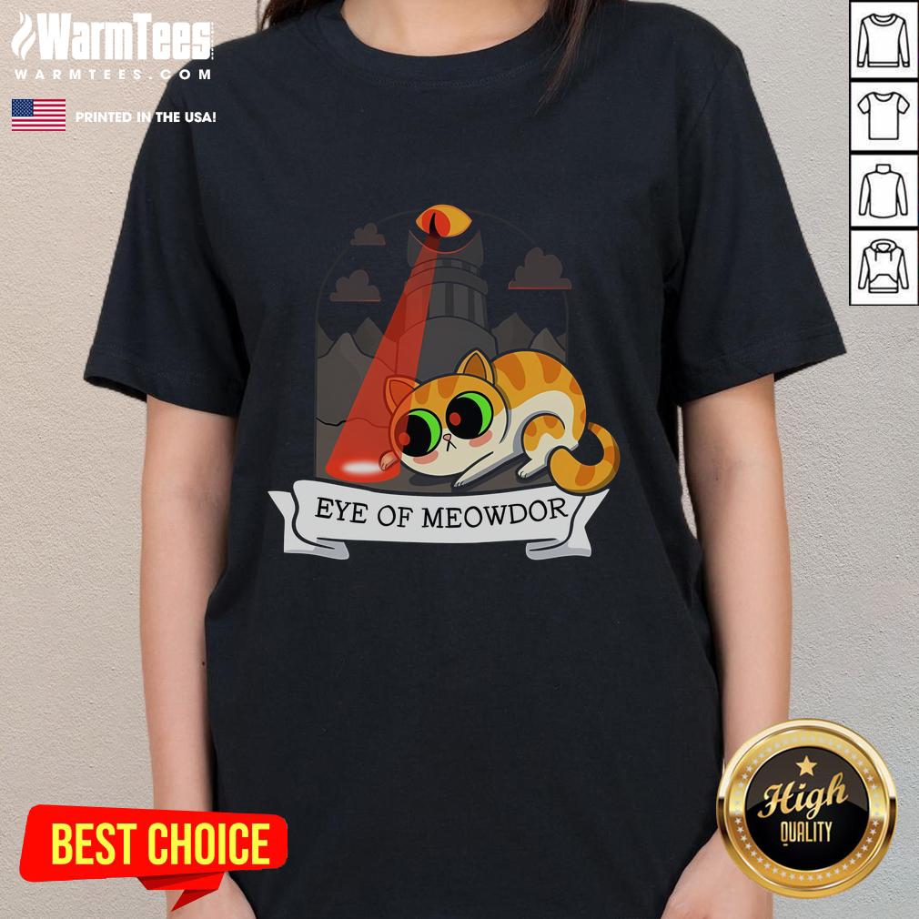 Cute Eye Of Meowdor Cat T-Shirt - Image 3