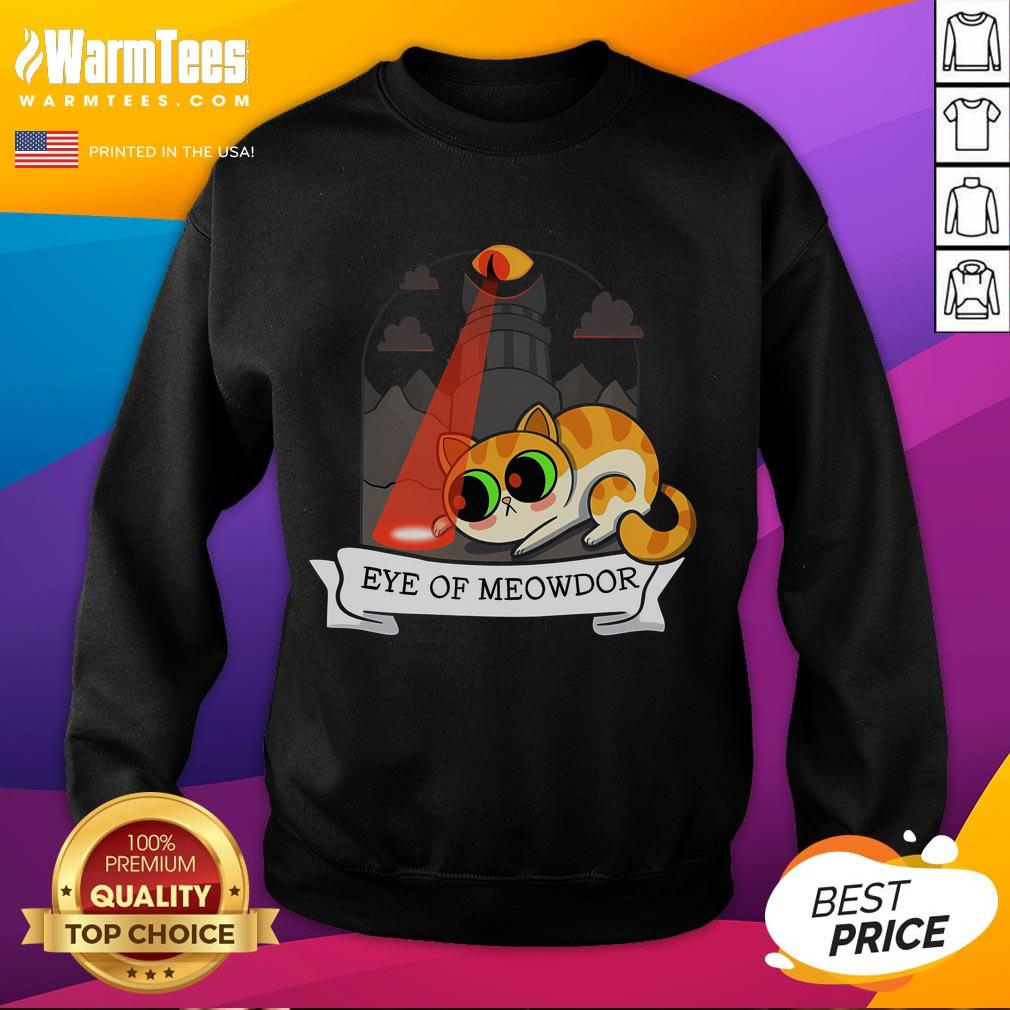 Cute Eye Of Meowdor Cat T-Shirt - Image 5