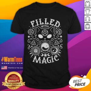 Cute Filled With Magic Cat T-Shirt