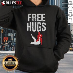 Alternative view of Cute Free Hugs Jiu Jitsu Bjj Martial T-Shirt