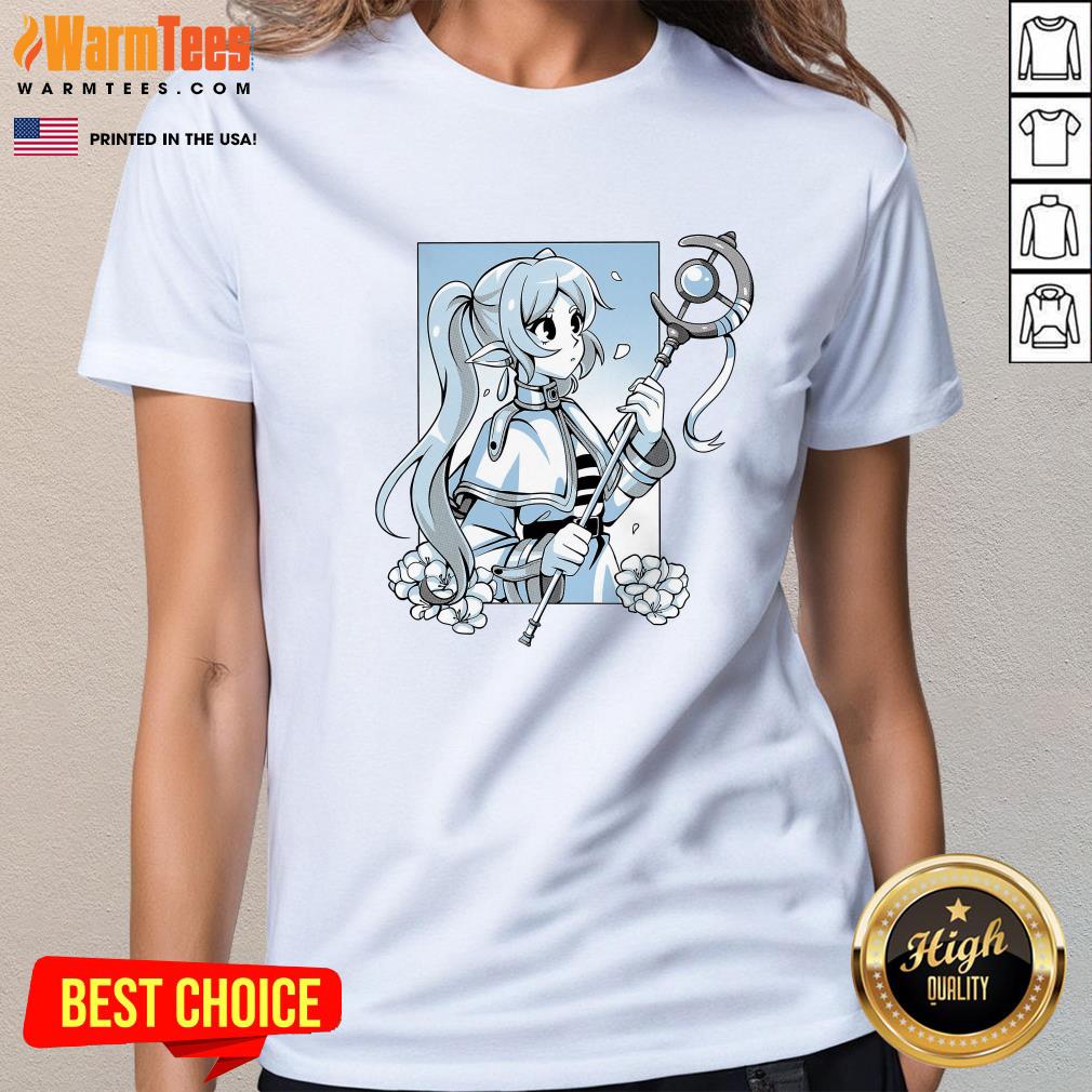 Cute Frieren Beyond Journey's End Flourishing Future T-Shirt - Image 2