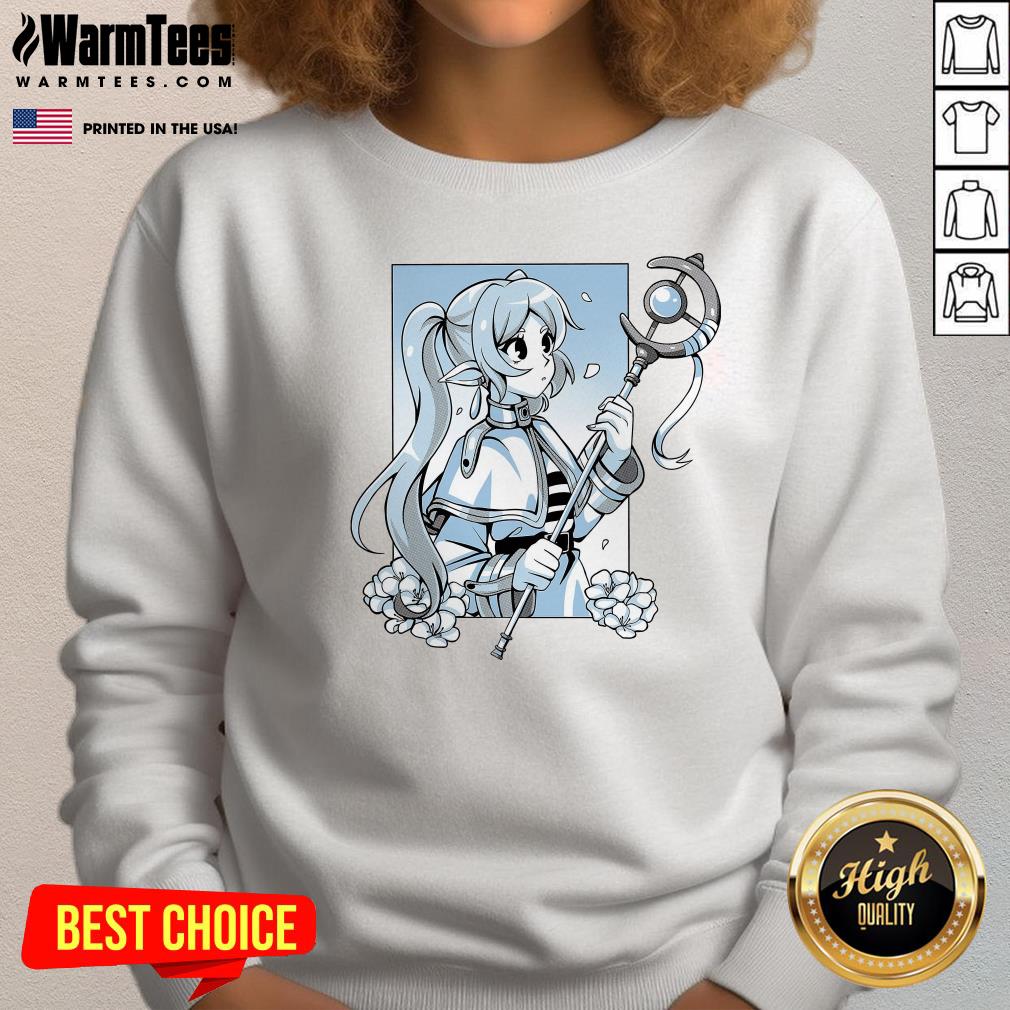Cute Frieren Beyond Journey's End Flourishing Future T-Shirt - Image 4