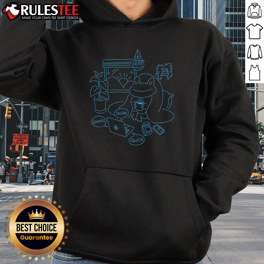 Cute GDQ Home Frog T-Shirt - Image 2