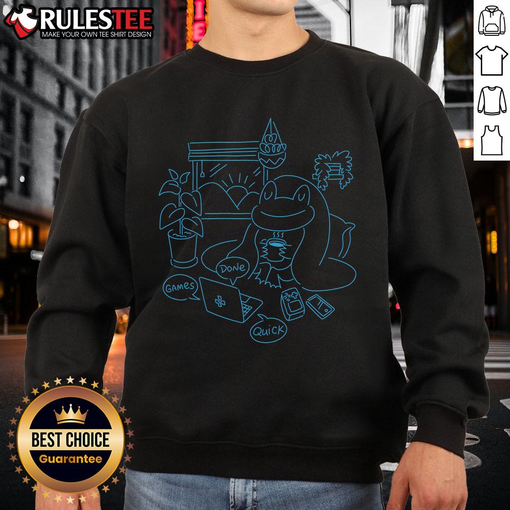 Cute GDQ Home Frog T-Shirt - Image 5