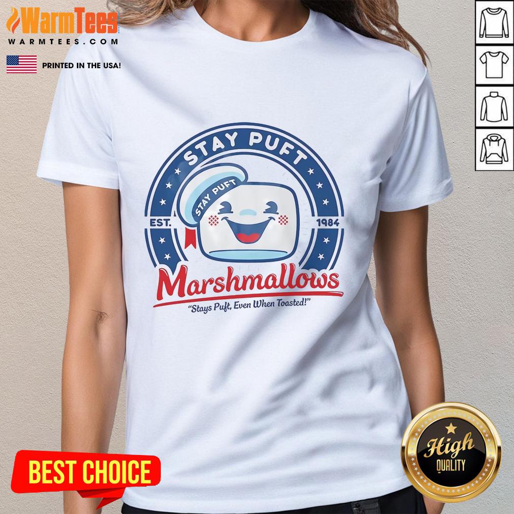 Cute Ghostbusters Stay Puft Marshmallows Cult Movie 80' T-Shirt - Image 3