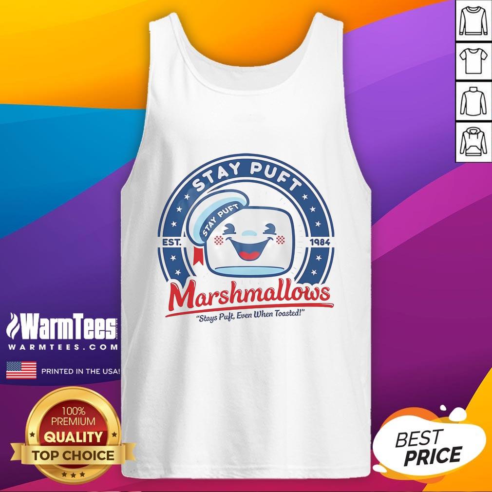 Cute Ghostbusters Stay Puft Marshmallows Cult Movie 80' T-Shirt - Image 4