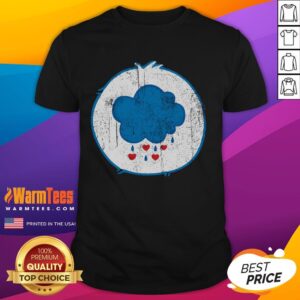 Cute Grumpy Bear Retro T-Shirt