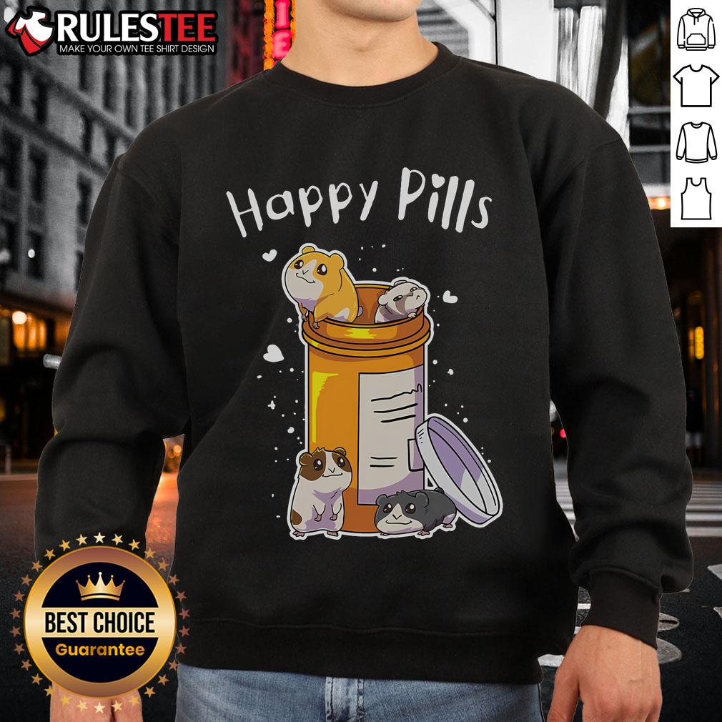 Cute Guinea Pigs Pills Anime T-Shirt - Image 5
