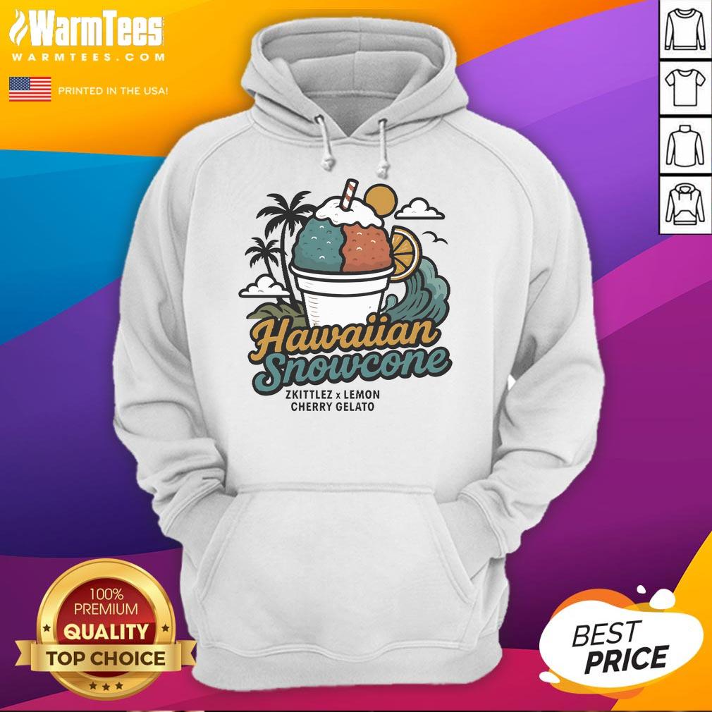 Cute Hawaiian Snowcone Zkittlez X Lemon Cherry Gelato Vintage T-Shirt - Image 2