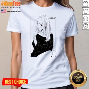 Alternative view of Cute Heart To Heart Telepathy Anime T-Shirt