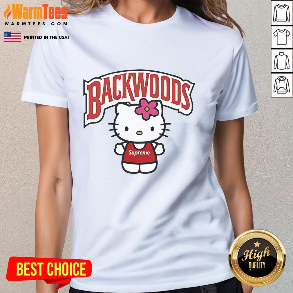 Cute Hello Kitty Backwoods T-Shirt - Image 3