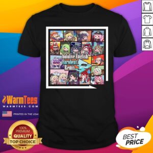 Cute Hololive English Eurobeat Remix Album T-Shirt